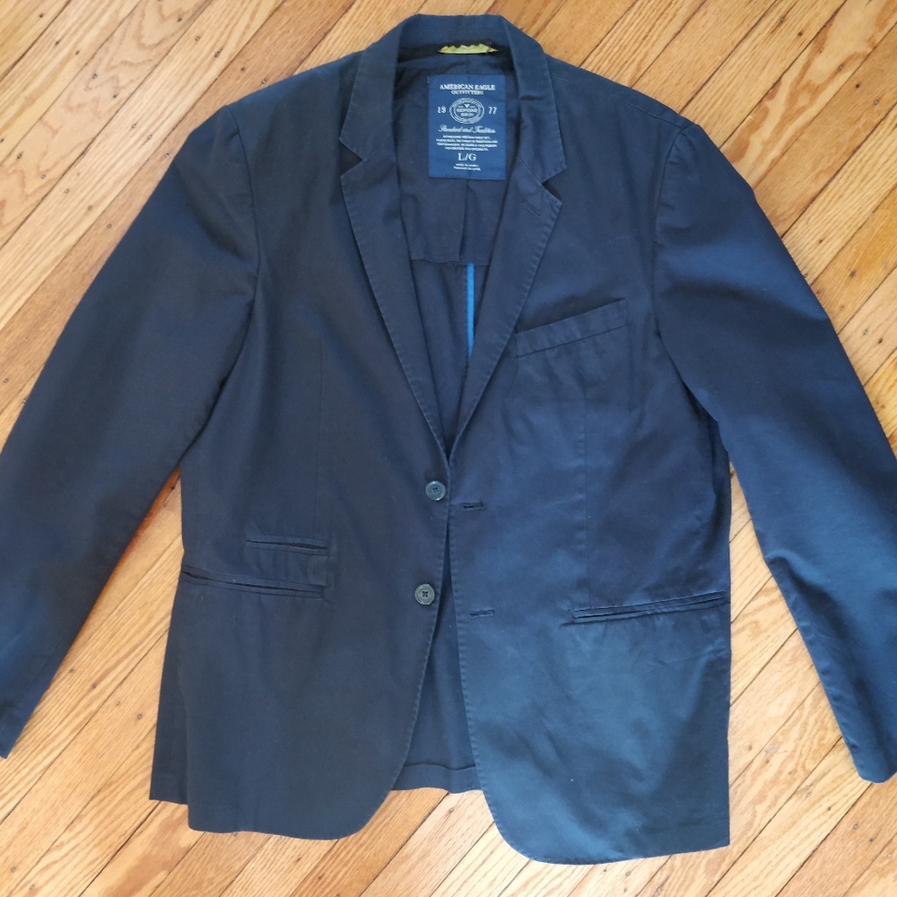 American Eagle Navy Blue Sports Jacket